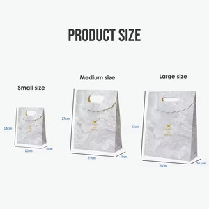 Sacchetti di Carta Riciclabili di Lusso per Bomboniere, Sacchetti Regalo Personalizzati con Logo Fustellato, Confezioni per Dolci e Regali - Product Image 2