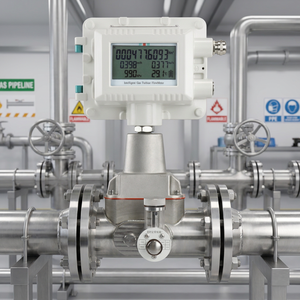 เครื่องวัดการไหลของก๊าซธรรมชาติอัจฉริยะพร้อมการสื่อสาร RS485 Modbus - Product Image 2