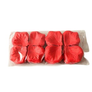 Pétalos de Rosa Artificiales, 1000 Unidades Comprimidas, Rojos y Blancos, Accesorios de Decoración para Bodas - Product Image 5