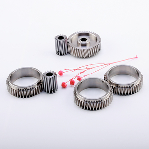 Engrenages hélicoïdaux en acier inoxydable de haute précision personnalisables en usine pour machines industrielles EDM à fil usiné CNC à faible bruit - Product Image 2