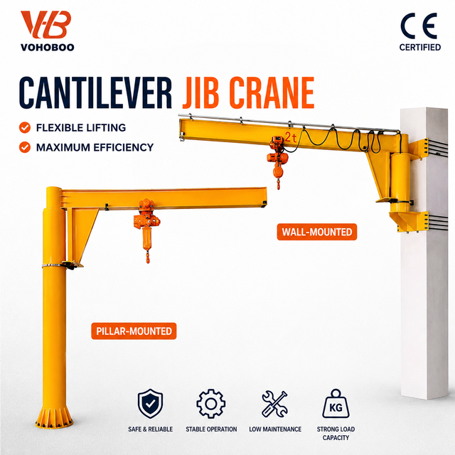 High Quality 1-10 Ton Heavy Duty Wall Mounted Jib Crane with 270 Degree Rotation for Workshop Material Handling