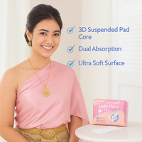 Serviettes hygiéniques ultra-fines respirantes avec ailettes, surface en coton biologique, extra absorbantes et anti-odeurs pour usage nocturne