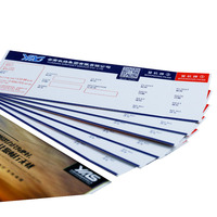 Imprimante de billets couleur complète, papier thermique, impression de cartes d'embarquement pour aéroport