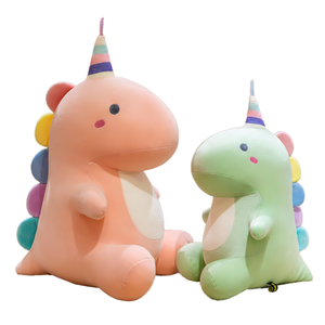 Karikatür şeker dinozor peluş oyuncak yumuşak pamuk doldurulmuş oyuncak PP dolgu hediye ile çocuklar için sevimli dinozor yastık için parti - Product Image 1