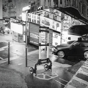 Troli Lipat Portabel Aluminium Kapasitas 165 LB, Kereta Dorong Lipat untuk Perjalanan/Pindahan/Belanja dengan Struktur Platform untuk Penggunaan Peralatan - Product Image 3