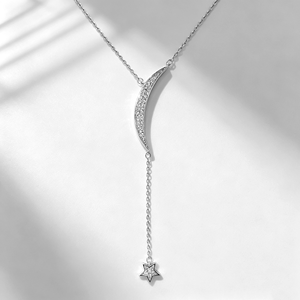 Collar con Colgante Geométrico de Circonio Creado en Laboratorio, Joyería de Moda Euroamericana, Unisex, Minimalista, Certificado IGI, Oro de 18K - Product Image 3