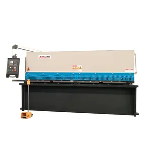4 6 8 10 12 mm thickness sheet metal hydraulic iron shearing machine E21S system cnc guillotine