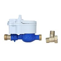 Compteur d'eau intelligent Yuxiang, prépayé, IP68, LoRaWAN, sans fil, avec personnalisation OEM, débit de 2,5 m³/h, garantie de 2 ans