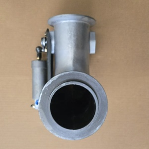 <span class=keywords><strong>Tuyau</strong></span> d'échappement robuste en fonte WG9725541041 avec soupape papillon <span class=keywords><strong>de</strong></span> frein pour moteur Weichai WD615 69 47 Camion Sinotruk HOWO - Product Image 3
