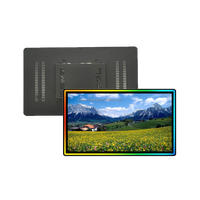 32 27 Éclairage numérique LED monté sur écran, anneaux lumineux RGB, moniteur tactile PCAP vertical et horizontal