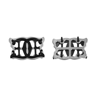 Badge métallique 3D personnalisé en alliage de zinc, broche de revers étanche et écologique avec logo pour vêtements, souvenirs, vente en gros, OEM