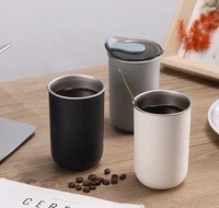 Gobelet à café portable en acier inoxydable à double isolation de 300 ml, pour boire de l'eau