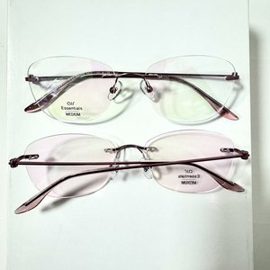 <span class=keywords><strong>Gafas</strong></span> sin montura ultraligeras <span class=keywords><strong>con</strong></span> forma de corazón para uso diario, varios estilos surtidos al por mayor para unisex - Product Image 5