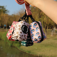 Distributeur de sacs à déjections canines de luxe écologiques avec logo personnalisé, biodégradable, en caoutchouc, pour la promenade des chiens
