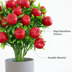 Mini Planta Artificial Realista en Maceta, Bonsái Simulado para Decoración <span class=keywords><strong>de</strong></span> Interiores, Hogar, Oficina, Escritorio, Adorno <span class=keywords><strong>de</strong></span> Estilo Nórdico - Product Image 3