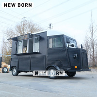 Remorque alimentaire mobile et camion de restauration, cuisine mobile en fibre de verre pour snacks, bonbons, chips - Résistant à la rouille