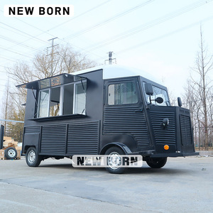 Rimorchio e Furgone Alimentare Mobile Guidabile, <span class=keywords><strong>Cucina</strong></span> Mobile per Catering, Costruzione in Vetroresina per <span class=keywords><strong>Snack</strong></span>, Dolciumi, Patatine - Resistente alla Ruggine - Product Image 4