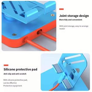 Portable 3 in 1 USB C Hub Adjustable <b>Stand</b> 100W PD Charging Cable 4K 60Hz 30Hz HDTV USB Adapter <b>Stand</b> for Game Accessories - Product Image 6