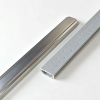 Barre d'espacement à bords chauds co-extrudée Usunk Grey 12A, PP et acier inoxydable, pliable pour verre isolant et feuilleté