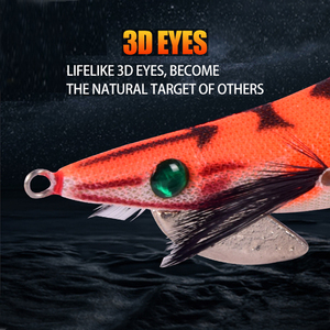 Señuelo de pesca luminoso de ABS duro para calamar, pescado de agua salada, lubina, caballa, macarela, pargo, cebo artificial para pesca en barco oceánico - Product Image 3