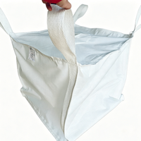 Sac de conteneur en vrac facile à remplir, compatible avec les grues de chariots élévateurs, pour la livraison logistique de marchandises en vrac aux ports côtiers