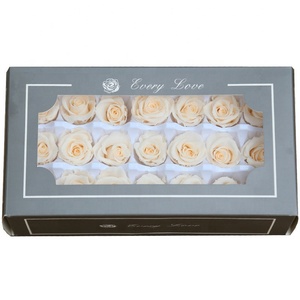 Fleurs préservées de qualité supérieure, fleurs immortelles, rose de 2 à 3 cm de diamètre, cadeau, <span class=keywords><strong>fleur</strong></span> éternelle, boîte cadeau - Product Image 6