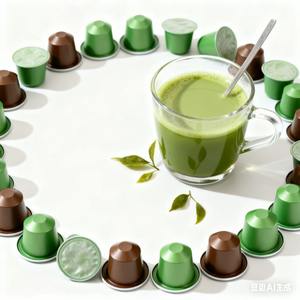 Dosettes de thé vert en gros Dosette Nespressoo avec une large compatibilité accouplement de la plupart des dosettes de capsules - Product Image 4