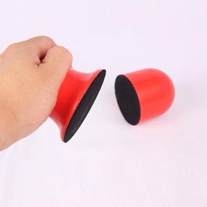 AUTO <span class=keywords><strong>TGIER</strong></span> 手动3英寸汽车打蜡垫抛光海绵套件，带PU支架，适用于手动打蜡 - Product Image 6