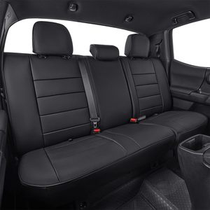 Custom Napa Leather Full Set <strong>Car</strong> <strong>Seat</strong> Covers 5 <strong>Seats</strong> <strong>for</strong> Toyota Tacoma 100 Fully <strong>Wrapped</strong> Vehicle Protectors Customized - Product Image 6
