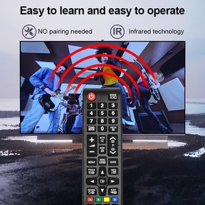 Télécommande TV universelle neuve en gros <span class=keywords><strong>AA59</strong></span>-<span class=keywords><strong>00741A</strong></span>, télécommande de remplacement compatible avec les téléviseurs <span class=keywords><strong>Samsung</strong></span> LCD LED Plasma Smart TV - Product Image 3