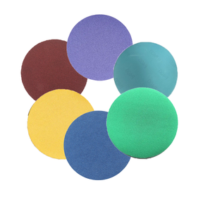 Đa-Lỗ Móc Vòng Vàng Vàng Cát Giấy Đĩa 150Mm 6-Inch Ô Tô Xay Công Cụ Bụi Miễn Phí Sanding Đĩa Với Hỗ Trợ OEM - Product Image 4