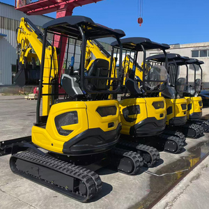 Envío Gratis Mini Excavadora de Orugas 2.5T para el Hogar, Excavadora de 1 Tonelada, 1.5, 1.8, 5 Toneladas con Motor y Componentes KYB, Alta Potencia de Excavación - Product Image 4