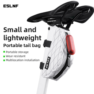 ESLNF 산악 자전거 테일 백, 미니 삼각형 안장 가방, 공공 도로 자전거 튜브 가방 자전거 액세서리 - Product Image 2