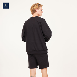 ชุดสเวตเชิ้ตผ้าโพลีเอสเตอร์ผ้าฝ้ายโพลีเอสเตอร์พร้อมโลโก้ตามสั่งสำหรับฤดูหนาว - Product Image 5