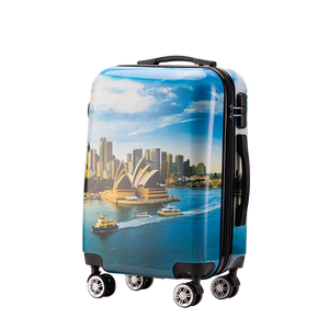 Offre Spéciale <span class=keywords><strong>pas</strong></span> <span class=keywords><strong>cher</strong></span> 3 pièces PC coque rigide robuste <span class=keywords><strong>valise</strong></span> de voyage sac à bagages antivol léger bagage à main - Product Image 4