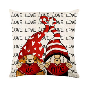 Valentinstag Hallo Valentinstag Liebe für immer Kissen bezüge 18x18 Zoll Urlaub Jubiläum Hochzeit Kissen Fall Dekoration - Product Image 2