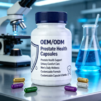 KANION Complexe Santé de la Prostate - Extrait de Palmier Nain, Pygeum Africanum et Graine de Citrouille - Capsules de Gélatine Dure pour la Santé Masculine