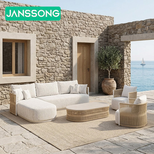 <span class=keywords><strong>Set</strong></span> Divano <span class=keywords><strong>da</strong></span> <span class=keywords><strong>Esterno</strong></span> a L di Lusso in Metallo per Giardino, Patio, Hotel, Villa, Resort - <span class=keywords><strong>Set</strong></span> Arredamento <span class=keywords><strong>da</strong></span> Giardino in Alluminio - Product Image 2