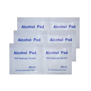 Tampons alcoolisés 70% alcool isopropylique pour usage externe uniquement 100 pièces - Product Image 2