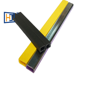 Barra espaciadora de borde cálido de fibra de vidrio para persianas, tira de borde cálido flexible de acero en esquina de 12A enchufable para vidrio aislante (IGU) - Product Image 3