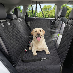 Housse de siège auto pour chien avec ceinture de sécurité, hamac de protection imperméable pour chien, housse de siège durable pour animaux de compagnie pour siège arrière, anti-rayures et antidérapante - Product Image 3