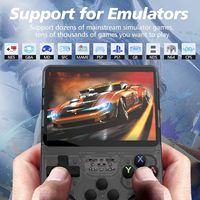 Console de jeu portable rétro R36S Wi-Fi 64G, version professionnelle, station de contrôle Rockchip RK3326, résolution 640x480