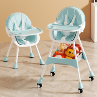 Chaise haute pour bébé, chaise à manger pour enfants, chaise à manger 3 en 1 pour enfants, OEM, vente chaude