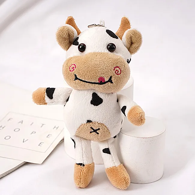 Bán Buôn Plush Hàng Ngày Bò Đồ Chơi Nhồi Bông Bò Búp Bê Tùy Chỉnh Bò Đồ Chơi Sang Trọng Gia Súc