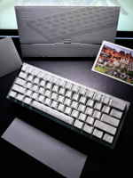 Cherry Profile PBT Gaming Keyboard Keycaps, 120 Keys, Feather Pattern Shadow Keycaps