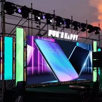 Sistema de Pantalla LED a Todo Color de 6m X 3m P4.81, Resolución 8K, Resistente al Agua IP67, Brillo de 5000cd, Pantalla de Alquiler para Interiores y Exteriores