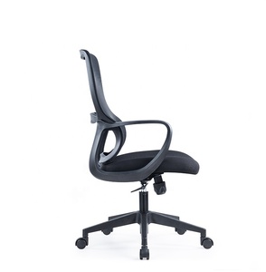 Silla de oficina ergonómica con respaldo alto, cómoda y relajante con reposacabezas ajustable, directo de fábrica, buen precio para Boss - Product Image 4
