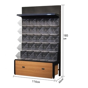 ไม้ลูกอมชั้นวางจอแสดงผลซูเปอร์มาร์เก็ตลูกอมบาร์ชั้นวางจอแสดงผลร้านขายของชำและขนมขบเคี้ยวชั้นวางจอแสดงผลยืนอาหาร - Product Image 6