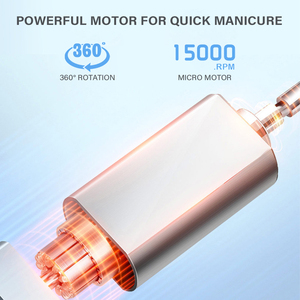 Set de Máquina Eléctrica para Manicura y Pedicura, Equipo para Pulir y Remover Uñas - Product Image 6