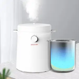 Space Led Steam Air Humidifier Portable Warm Mist Humidifier Lamp Room Display Remote Control Innovation For Home Use
